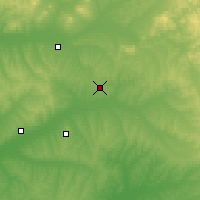 Nearby Forecast Locations - Bei'an - Harita
