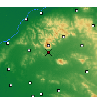 Nearby Forecast Locations - Tai'an - Harita