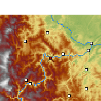 Nearby Forecast Locations - Suijiang - Harita
