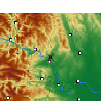 Nearby Forecast Locations - Yichang - Harita