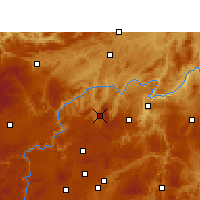 Nearby Forecast Locations - Xifeng/GZH - Harita