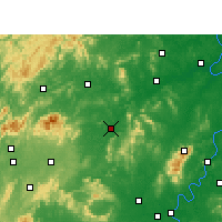 Nearby Forecast Locations - Shuangfeng - Harita
