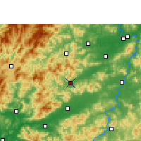 Nearby Forecast Locations - Dayu - Harita