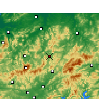 Nearby Forecast Locations - Qingde - Harita