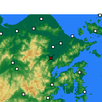 Nearby Forecast Locations - Fenghua - Harita