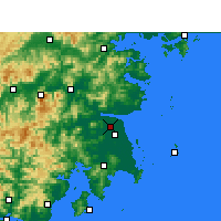 Nearby Forecast Locations - Hongjia - Harita