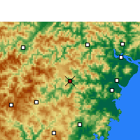 Nearby Forecast Locations - Wencheng - Harita