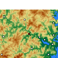 Nearby Forecast Locations - Minqing - Harita