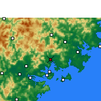 Nearby Forecast Locations - Tong'an - Harita