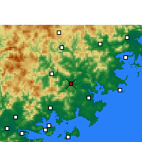 Nearby Forecast Locations - Nan'an - Harita