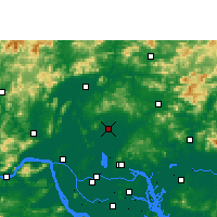 Nearby Forecast Locations - Huadu Bölgesi - Harita