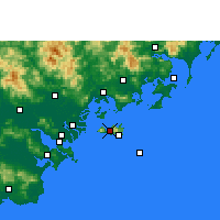 Nearby Forecast Locations - Nan'ao - Harita