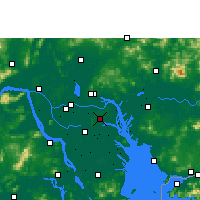 Nearby Forecast Locations - Panyu Bölgesi - Harita