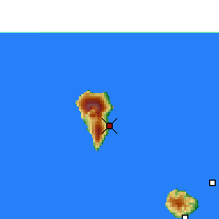 Nearby Forecast Locations - La Palma - Harita