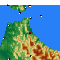 Nearby Forecast Locations - Tetuan - Harita