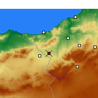 Nearby Forecast Locations - Maghnia - Harita
