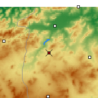 Nearby Forecast Locations - El-Kâf - Harita