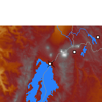 Nearby Forecast Locations - Gisenyi - Harita