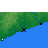 Nearby Forecast Locations - San-Pédro - Harita
