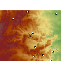 Nearby Forecast Locations - Nelspruit - Harita
