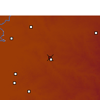 Nearby Forecast Locations - Kroonstad - Harita
