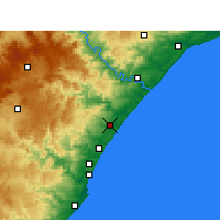 Nearby Forecast Locations - Shakaskraal - Harita