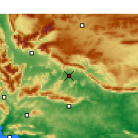 Nearby Forecast Locations - Robertson - Harita