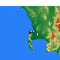 Nearby Forecast Locations - Molteno Reservior - Harita