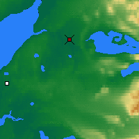 Nearby Forecast Locations - King Salmon - Harita