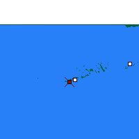Nearby Forecast Locations - Key West Havalimanı - Harita