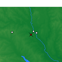 Nearby Forecast Locations - Shreveport Hava Alanı - Harita