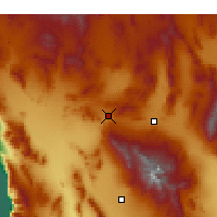 Nearby Forecast Locations - Mercury - Harita