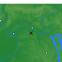 Nearby Forecast Locations - Paducah - Harita