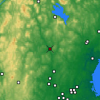 Nearby Forecast Locations - Concord - Harita