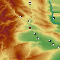 Nearby Forecast Locations - Yakima - Harita