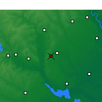 Nearby Forecast Locations - Cherryvale - Harita