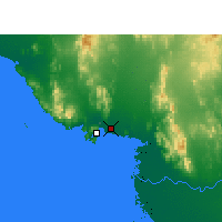 Nearby Forecast Locations - Empalme - Harita