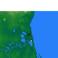 Nearby Forecast Locations - Tampico - Harita