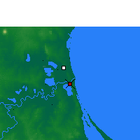 Nearby Forecast Locations - Tampico - Harita