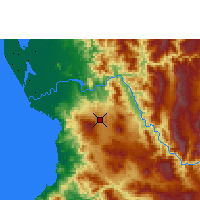 Nearby Forecast Locations - Tepic - Harita