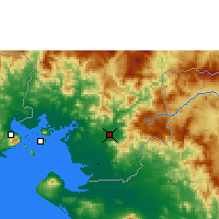 Nearby Forecast Locations - Choluteca - Harita
