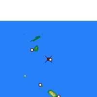 Nearby Forecast Locations - Gustavia - Harita