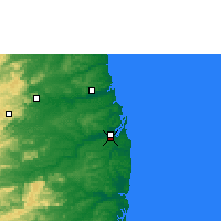 Nearby Forecast Locations - João Pessoa - Harita