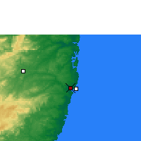 Nearby Forecast Locations - Recife - Harita