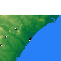 Nearby Forecast Locations - Aracaju - Harita