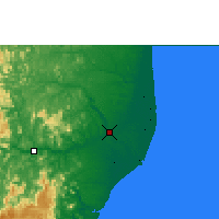 Nearby Forecast Locations - Linhares - Harita