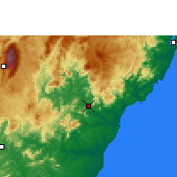 Nearby Forecast Locations - Cachoeiro de Itapemirim - Harita