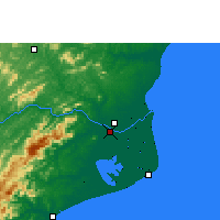 Nearby Forecast Locations - Campos dos Goytacazes - Harita