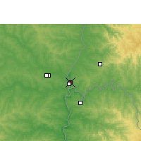 Nearby Forecast Locations - Foz do Iguaçu - Harita