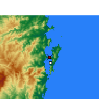 Nearby Forecast Locations - Florianópolis - Harita